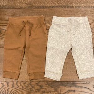 6-12 month old navy jogger sweatpants